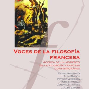 Voces de la filosofía francesa contemporánea